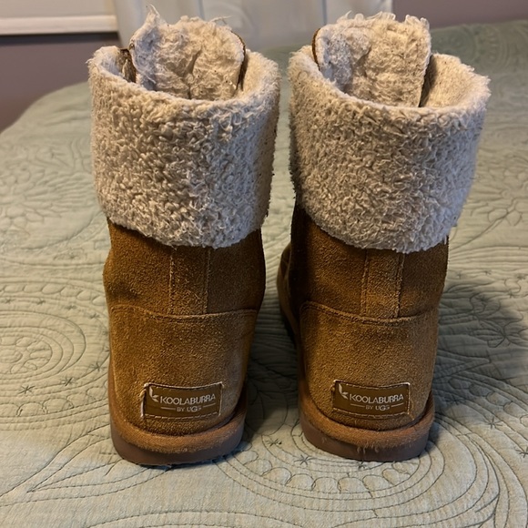 Koolaburra by UGG Zip-Up Boots - Girls size 2 - Picture 8 of 16